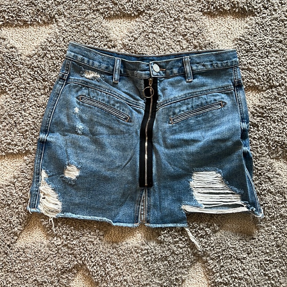 Blanknyc denim skirt